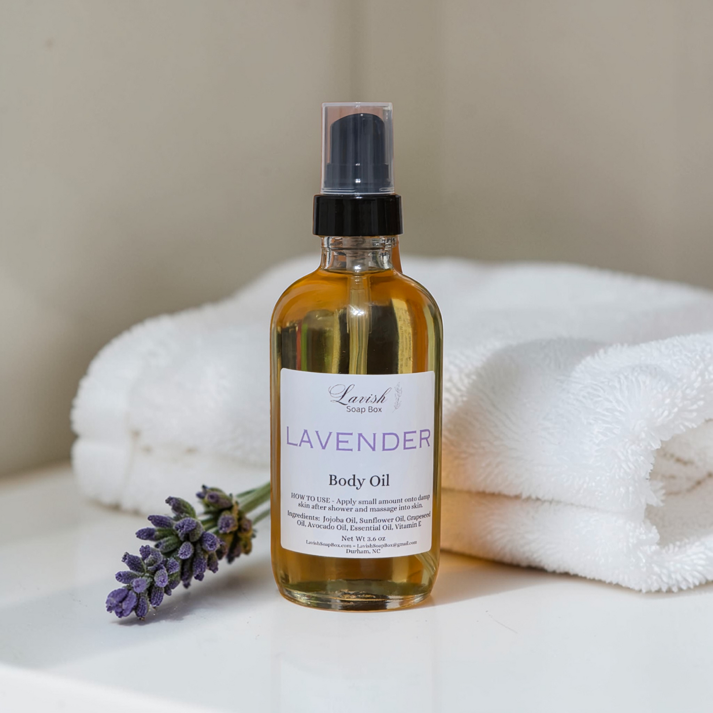 Lavender Body Oil