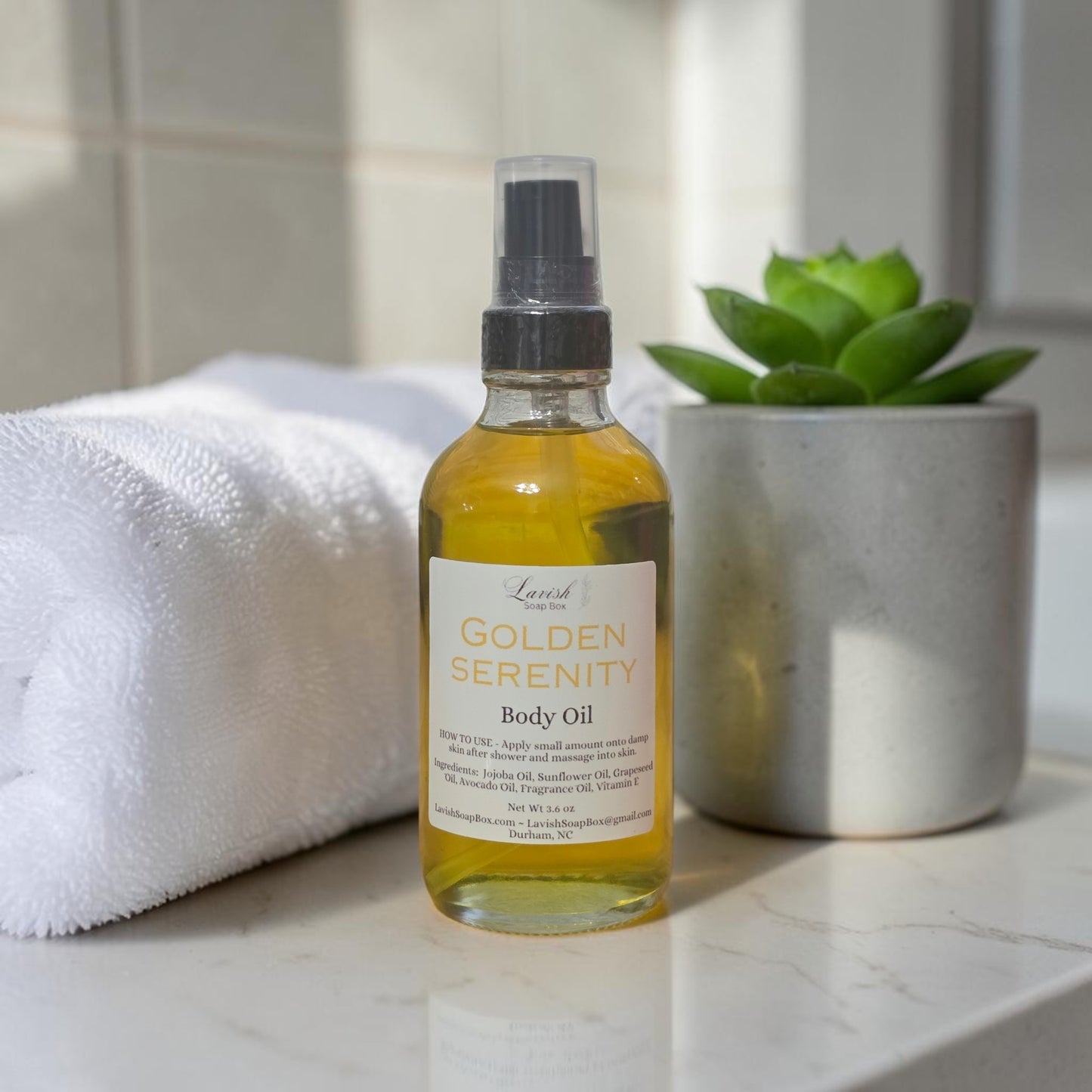 Golden Serenity Body Oil