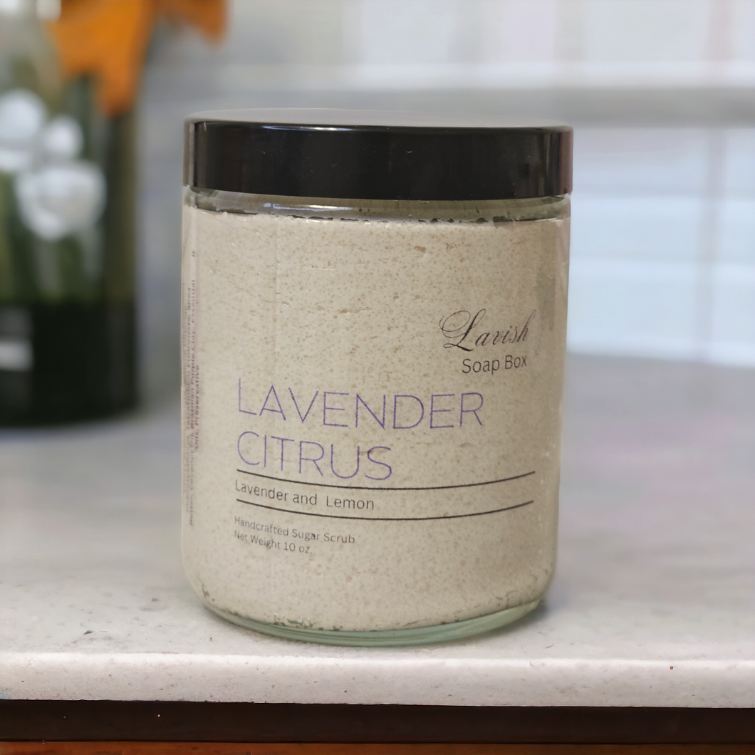 Lavender Citrus Sugar Scrub