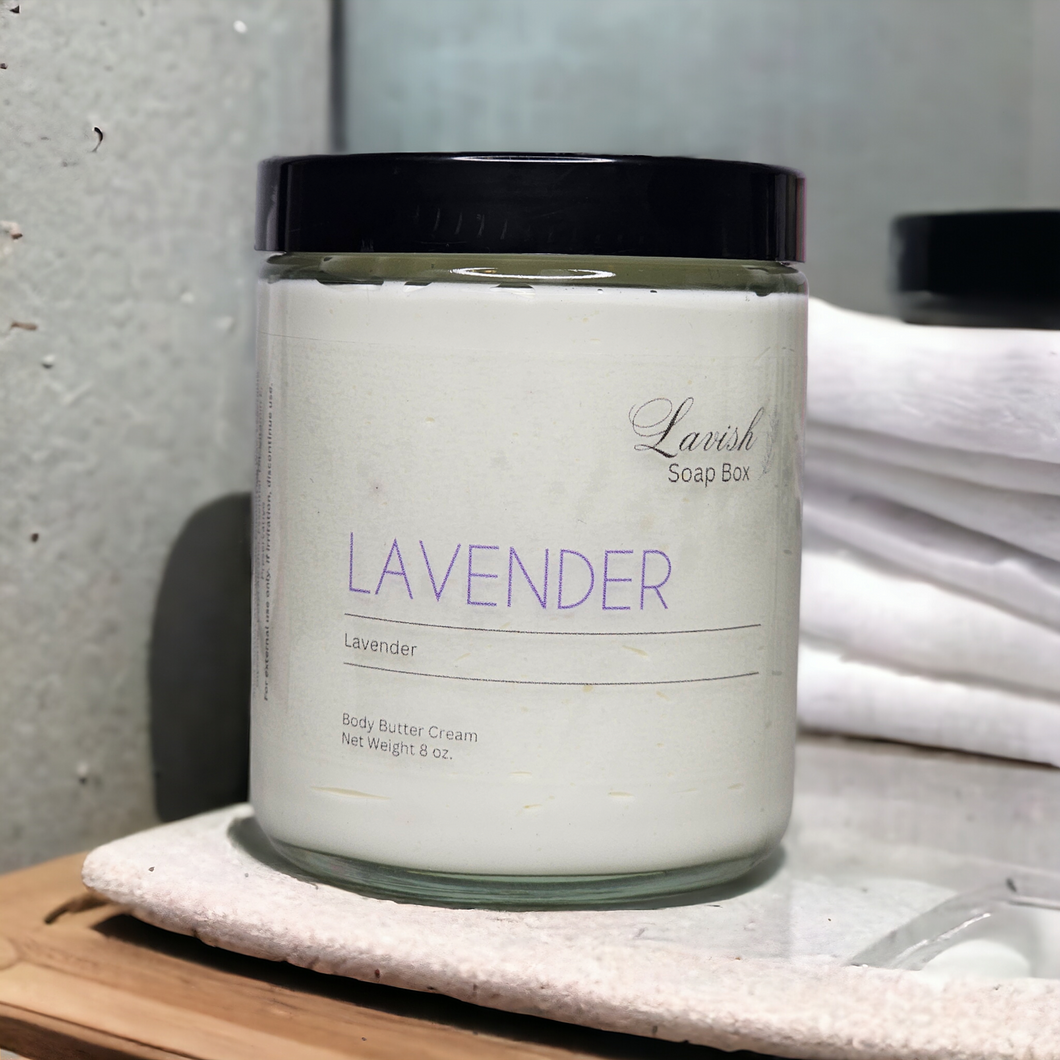 Lavender Body Butter Cream