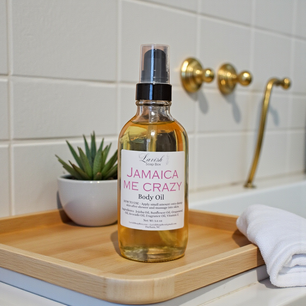 Jamaica Me Crazy Body Oil – Lavish Soap Box