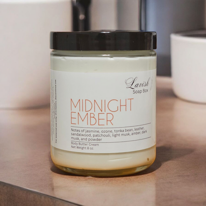 Midnight Ember Body Butter Cream – Lavish Soap Box