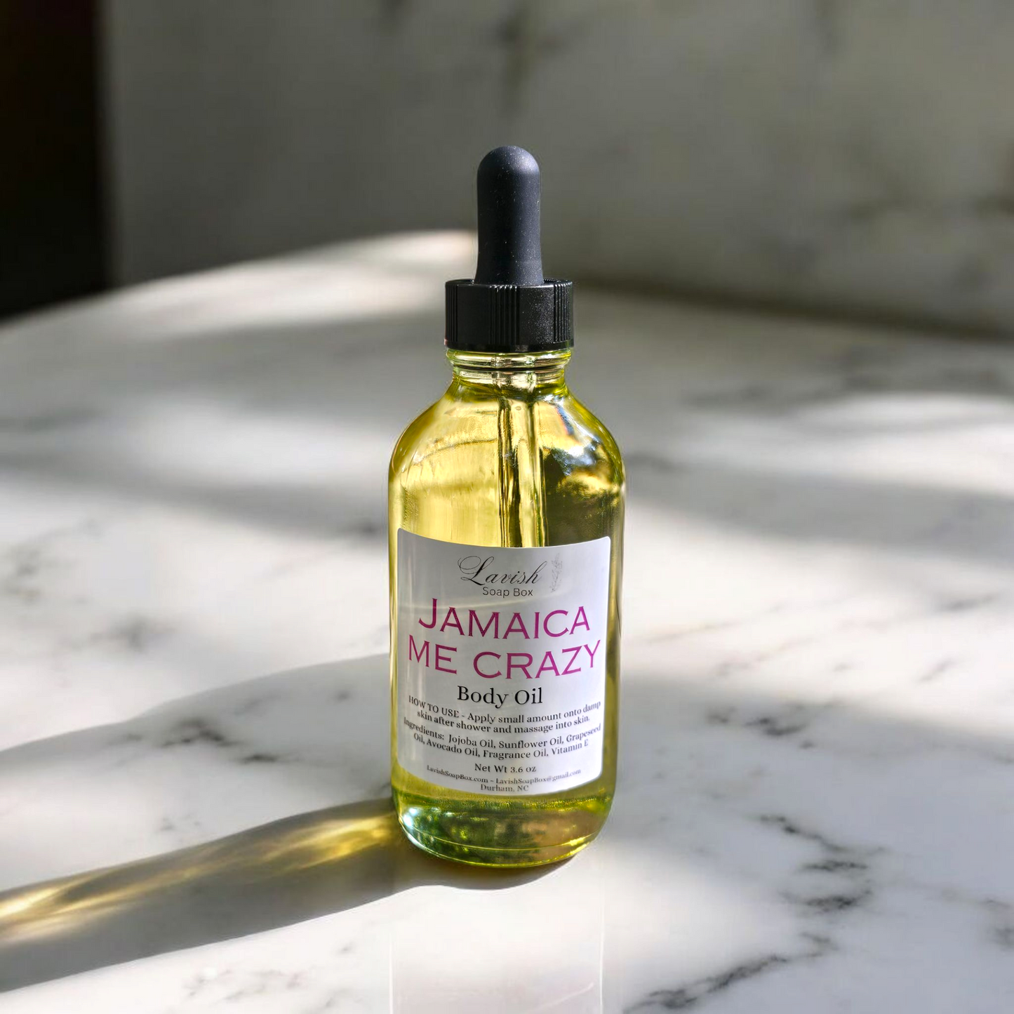 Jamaica Me Crazy Body Oil