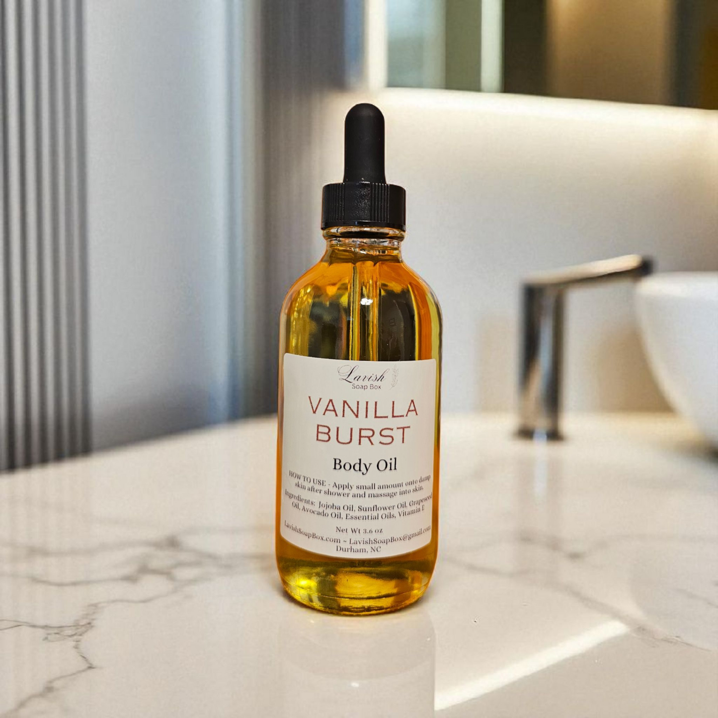 Vanilla Burst Body Oil