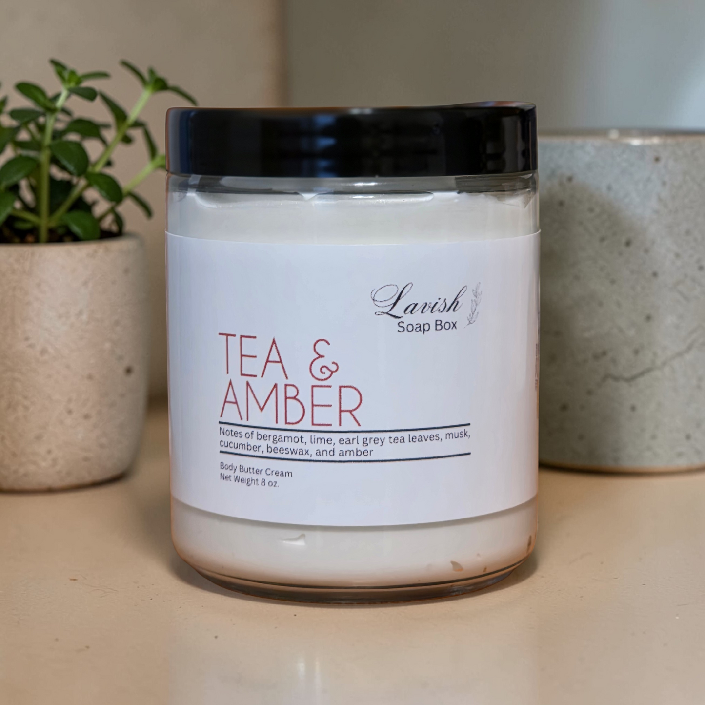 Tea & Amber Body Butter Cream