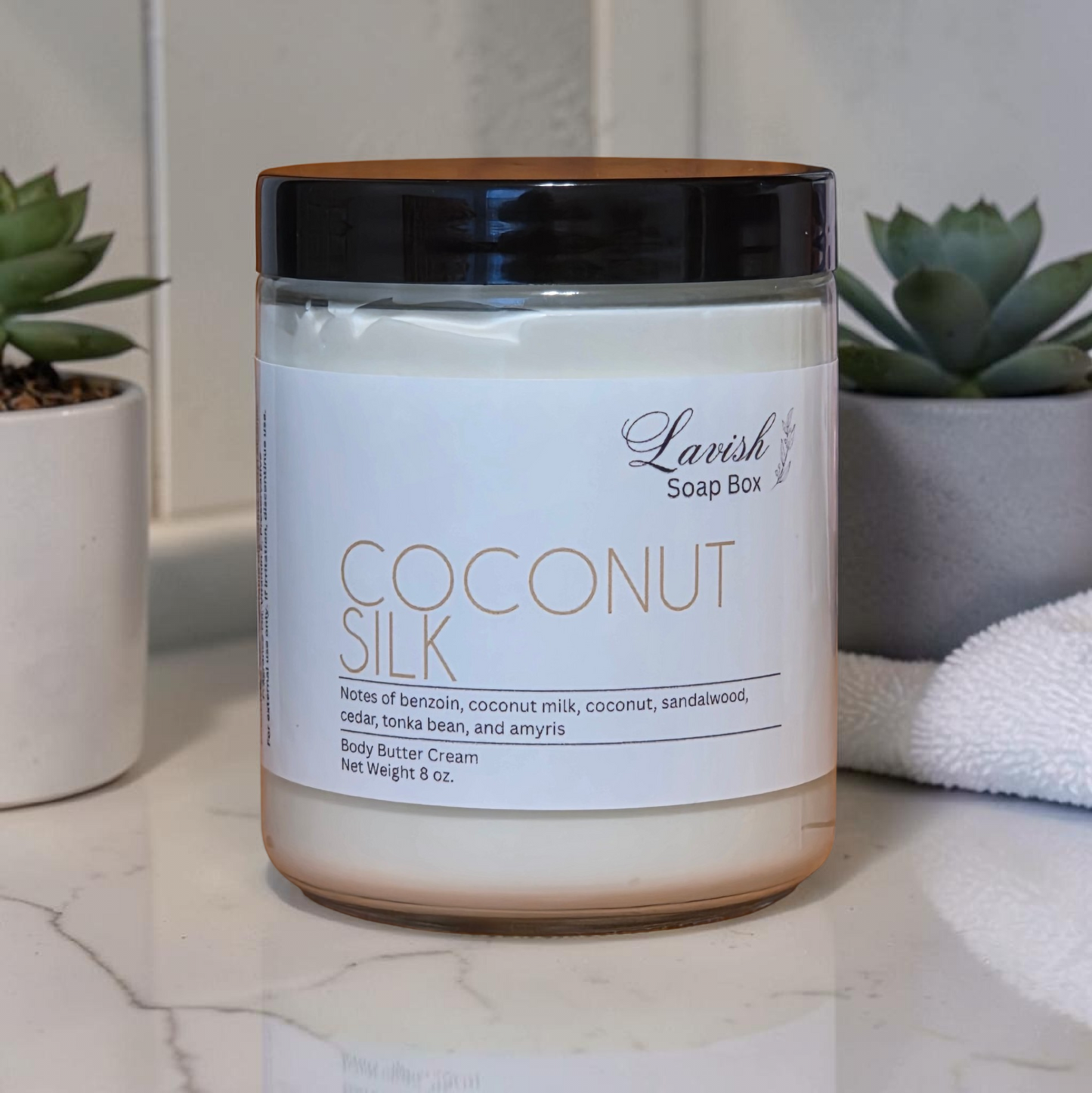 Coconut Silk Body Butter Cream