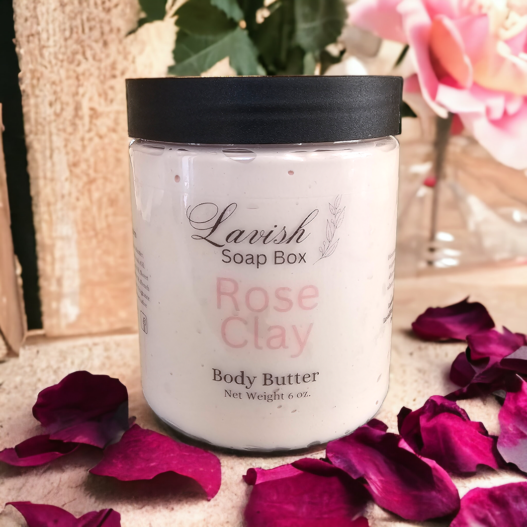 Rose Clay Body Butter