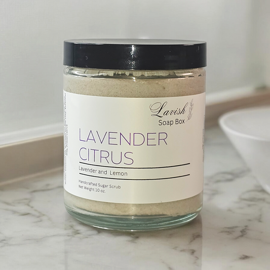 Lavender Citrus Sugar Scrub