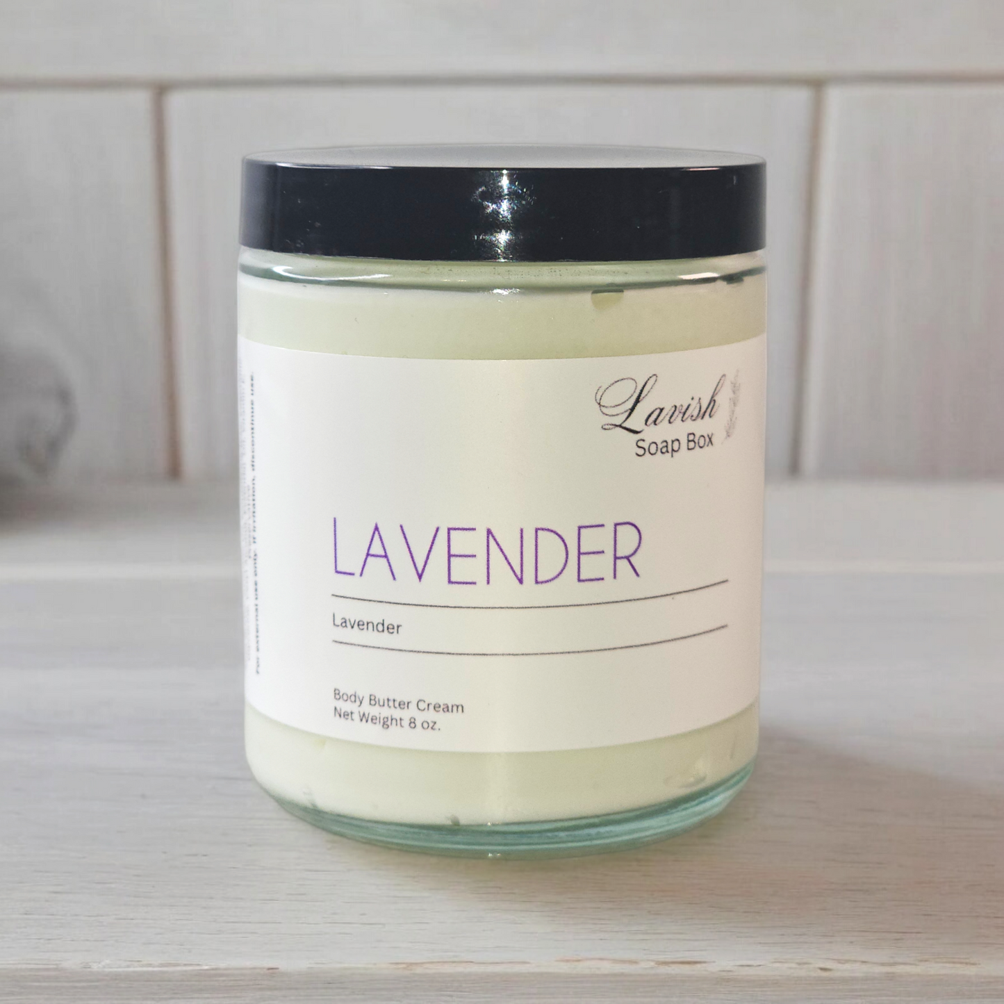 Lavender Body Butter Cream