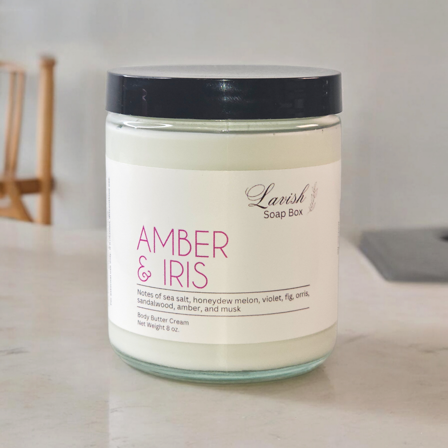 Amber & Iris Body Butter Cream