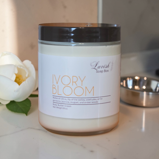 Ivory Bloom Body Butter Cream
