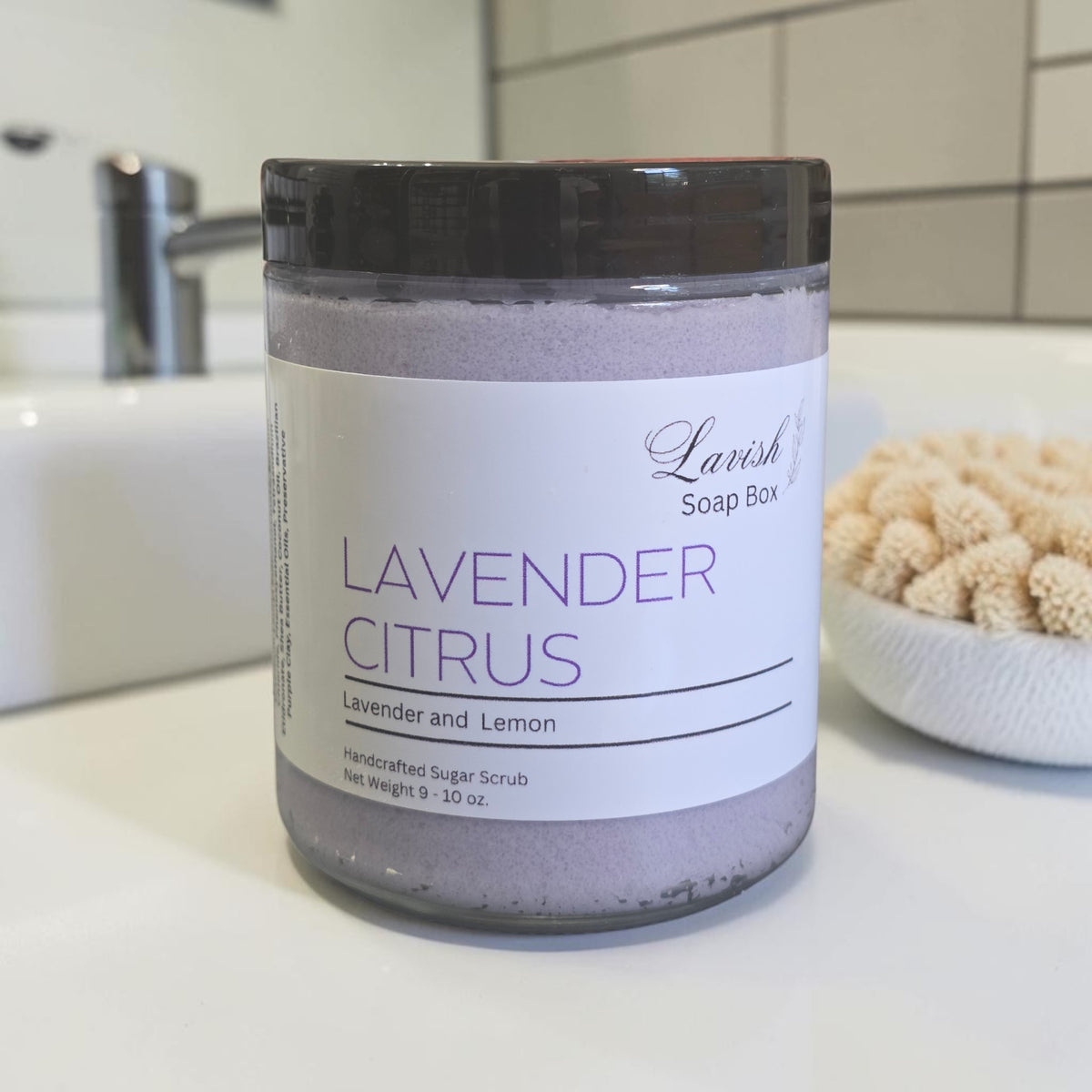 Lavender Citrus Sugar Scrub