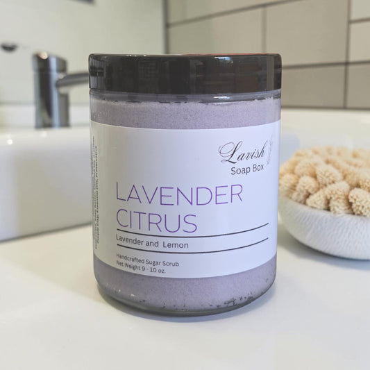 Lavender Citrus Sugar Scrub