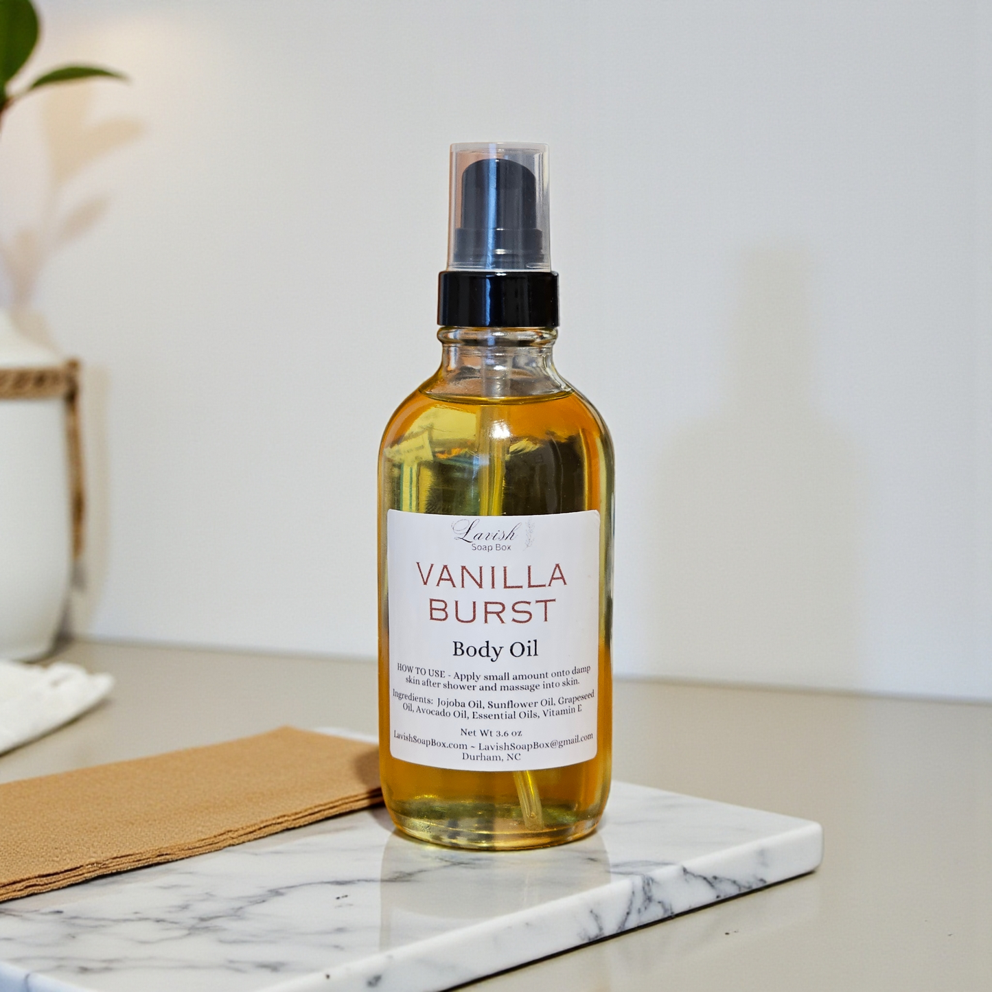 Vanilla Burst Body Oil